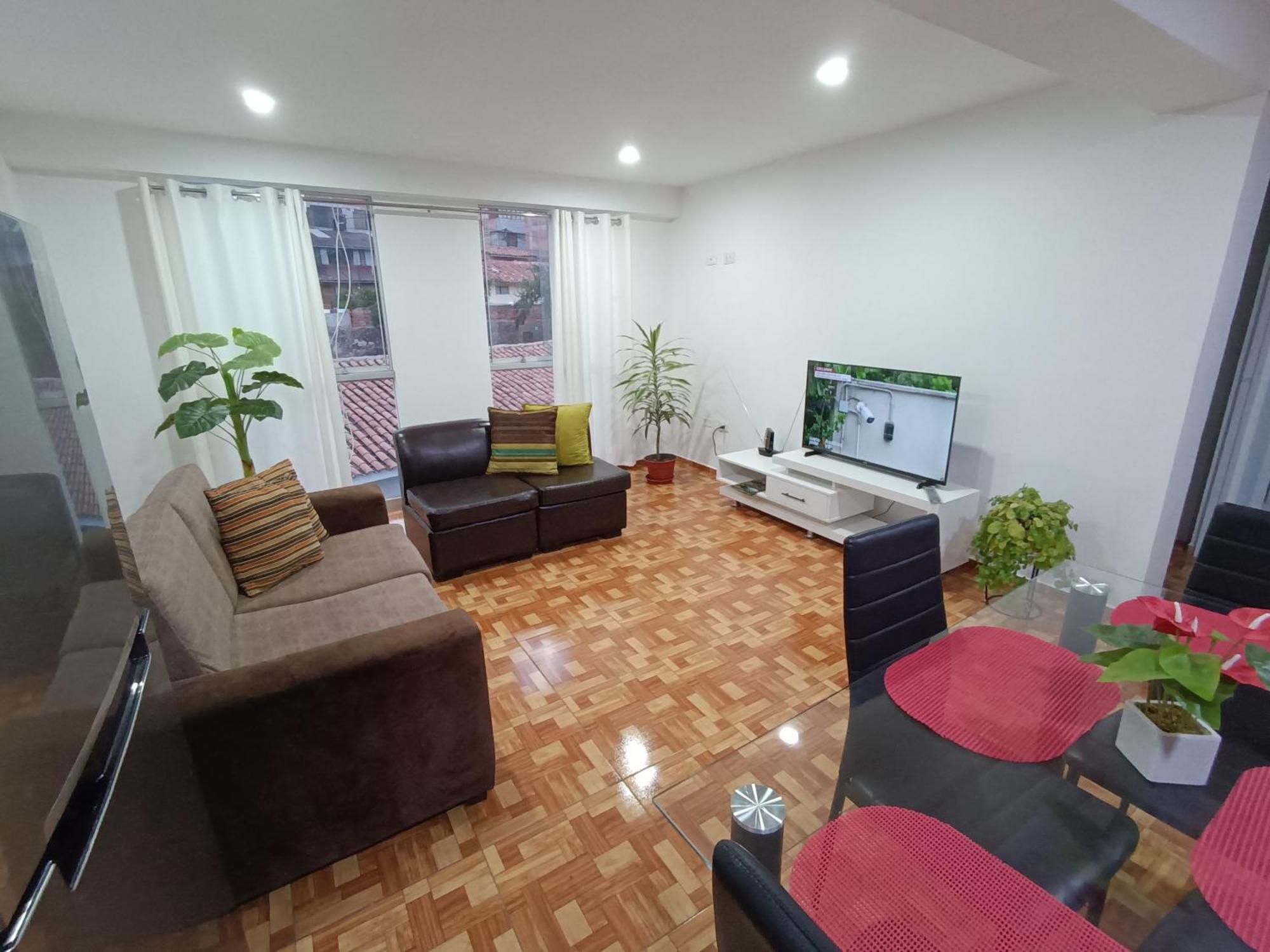 II - Zaguan Aparta Hotel Cusco Bagian luar foto
